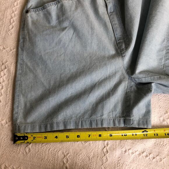 NWT VTG 90s Liz Claiborne Denim Shorts Light Wash High Waist Size 10 Preppy - Picture 7 of 7